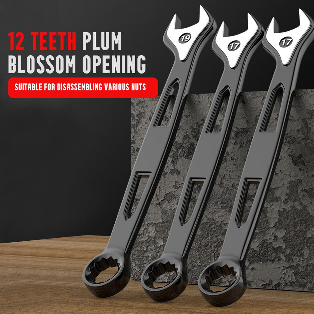 Complete Metric Combination Wrench Set, Metric Sizes 6mm - 32mm, Ideal for General Household, Garage, Workshop, Auto Repairs