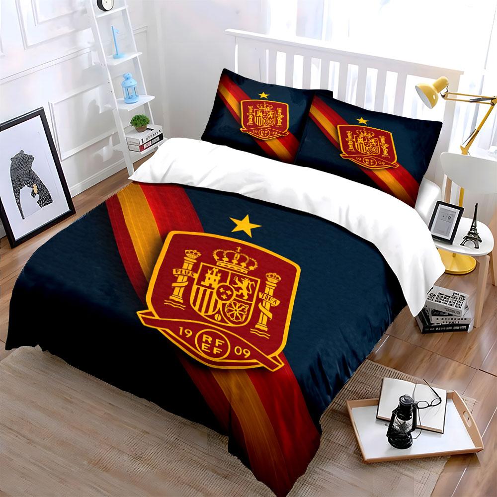 Crest, crown, star, stripes. Bedding sets Duvet cover sets Duvet covers Pillowcases(1*Duvet Cover 2*Pillowcases without duvet insert)