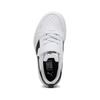 Puma Rebound V6 Lo Comfortable Versatile Durable Support Low-Top Kids Skate Shoes Kids Skate Shoes White Black 397419-02
