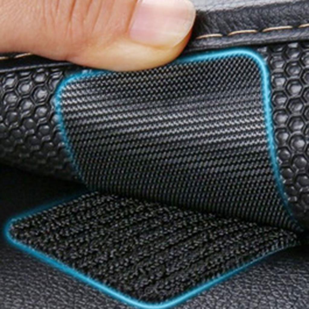 20/40/60 шт. наклейки для фиксации ковров двухсторонние высокоадгезивные коврики для дома и автомобиля коврики для ног фиксированные заплатки противоскользящие ленты