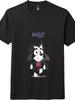 Cartoon Bluey Character Design Unisex Casual T-Shirt Mens Womens Tees Top |Tee