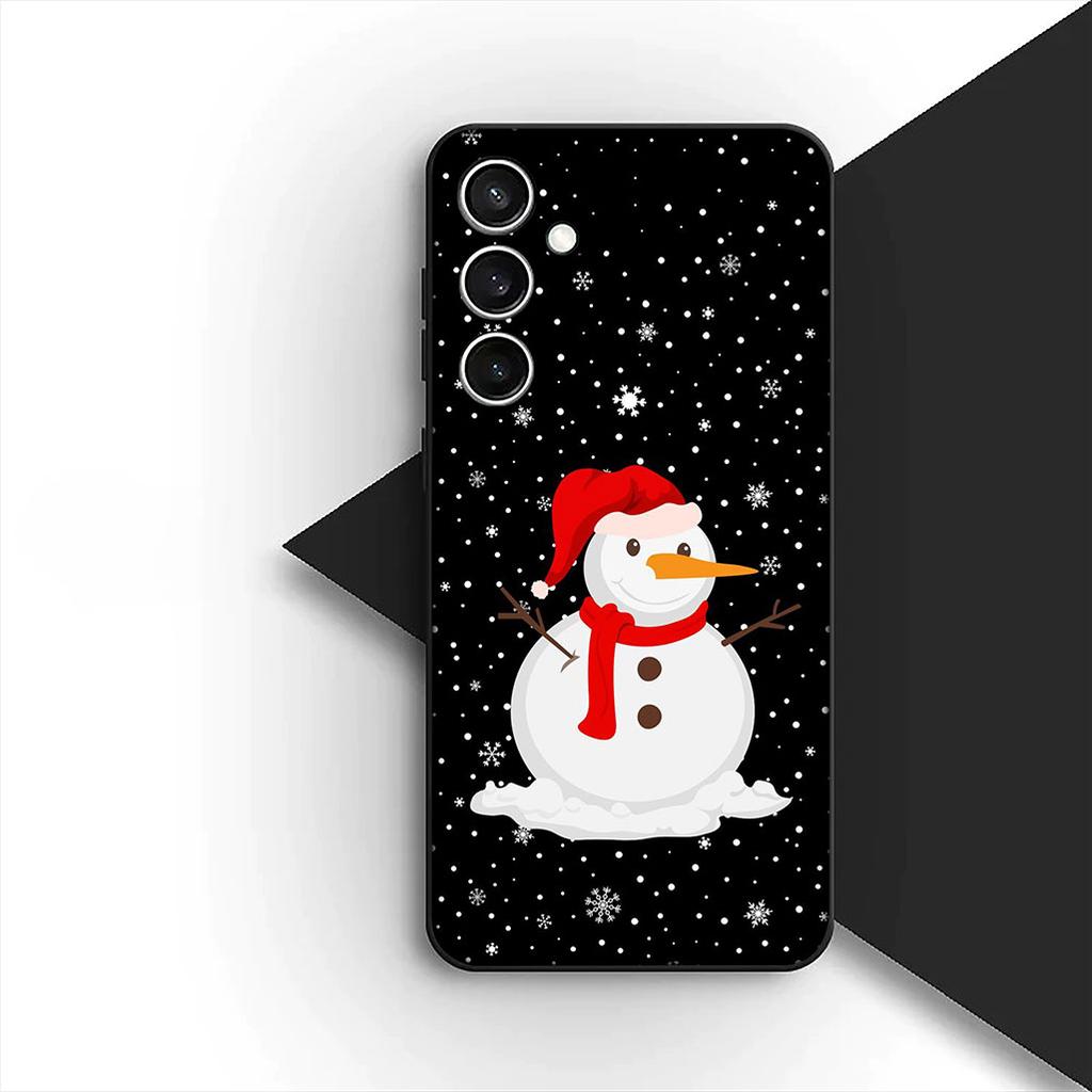 Чехол для телефона с рисунком Снеговика, Елки, Оленя и Подарка для Motorola Moto Edge 50 30 Fusion 40 NEO Ultra Pro G35 G45 G75 G85 G35