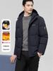 Men's Hooded Cotton-Padded Jacket: Casual, Warm, Short Winter Coat for Middle-Aged Dads, New 2025 Collection