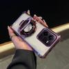 Для vivo V25E Чехол Роскошный Гальванизированный С Подставкой Противоударный Прозрачный Чехол Для vivo V50 V27E V29E Y20 Y21 Y51 Y53S Y33 Y35 Y36 Y28 Y29 Крышка