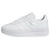 Женские кроссовки Gazelle Bold Triple White Cloud-White IE5130