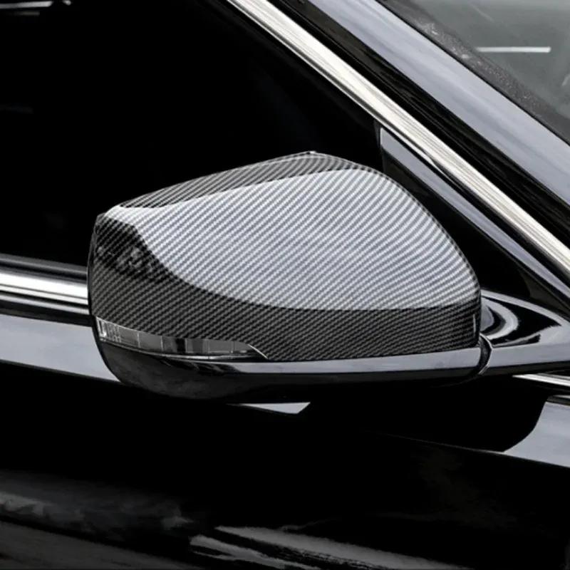 For Cadillac CT5 CT6 2024 Car Rearview Side Mirror Cover Wing Cap Exterior Door Housing Shell Trim