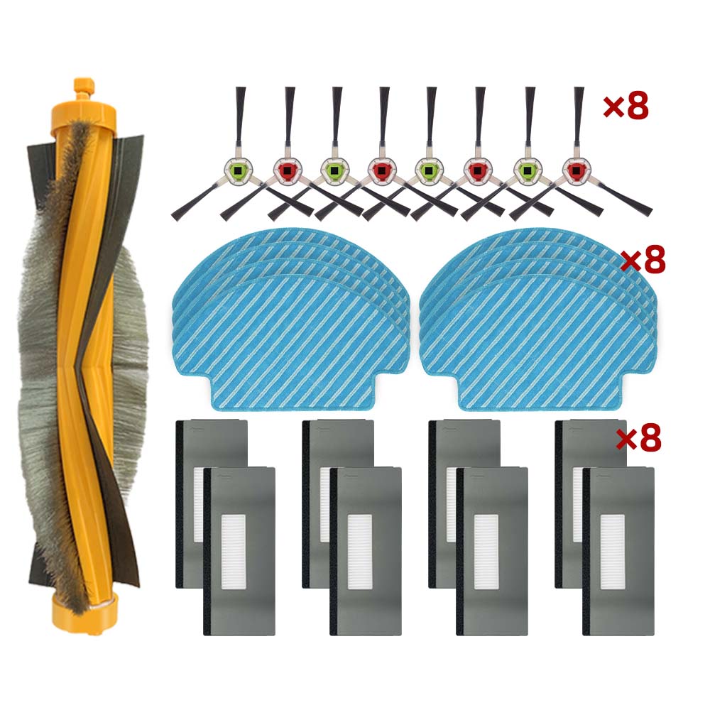 Fit For Ecovacs Deebot M80 /M80 Pro DT85 DT83 DM81 DM85 Robot Vacuum Cleaner Main Side Brush Hepa Filter Mop Cloths Rag parts
