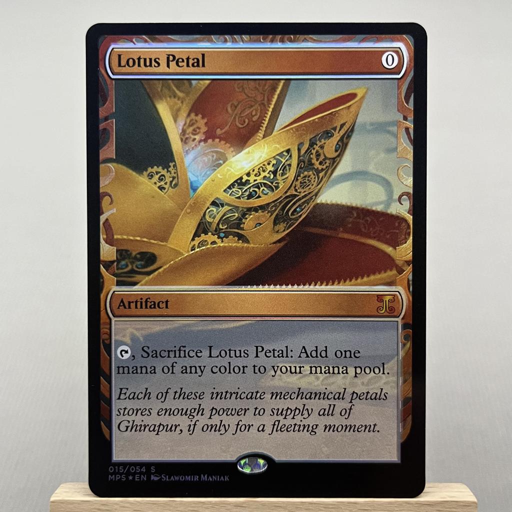 MPS FOIL2-01 TCG Cards for Home Play Proxy Sol Ring Mana Crypt Mox Opal the Mana Vault Chrome Mox Sword of