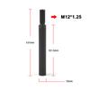 4" M12x1.25 Shift Knob Extender Extension Lever Gear Manual Shifter Rod