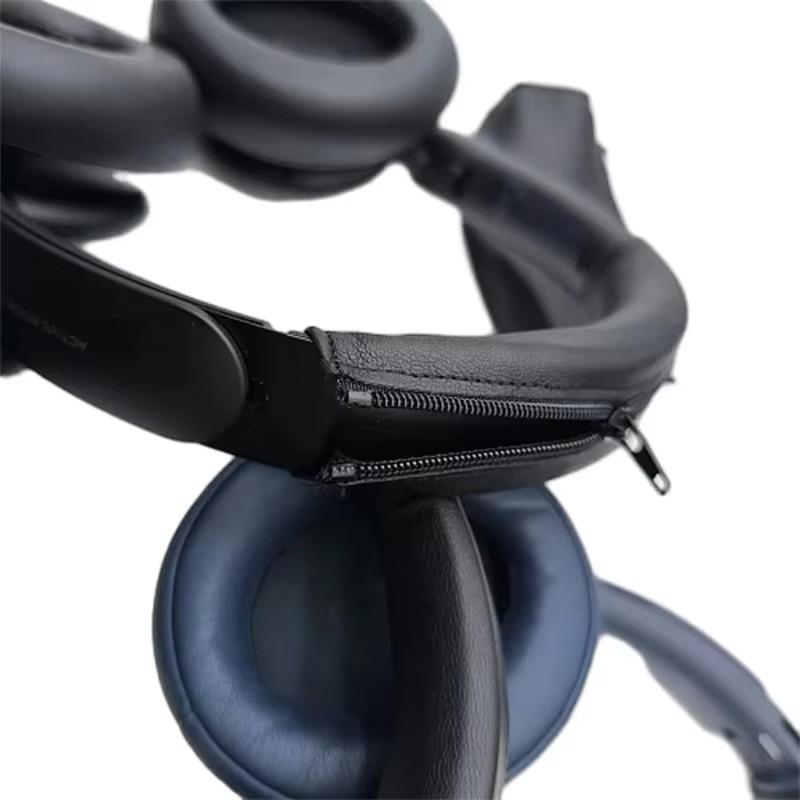 Replacement Headband Suitable For Anker Soundcore Life Q35 Q10 Q20 Q30 Headphone Head Beam leather Zipper Headbands Cushions