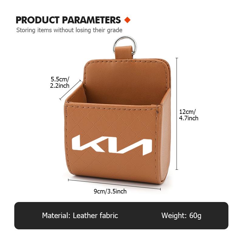 For KIA Multifunctional Car Air Outlet Storage Box Hanging Phone Organizer Tool Auto Accessories Stinger Optima Cerato Soul