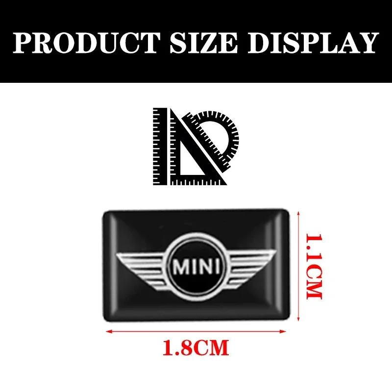 Car Steering Wheel Center Console Window Button Decals for BMW Mini COOPER WORKS JCW F56 F55 F60 R50 R52 R56 R55 R61 Decoration