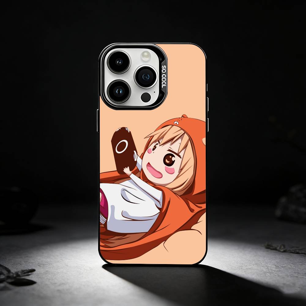 Аниме Дома У-Умару Чехол для телефона для iPhone 17,16,15,14,13,12,11 Plus,Pro Max,XS,Цветной серебристый чехол для телефона
