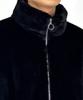 A Made Fine Fur Print Over Jacket (Black)