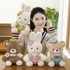 Teddy Bear Plush Toy Rabbit Stuffed Animal Doll Cartoon Decoration Gift Kids
