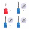 Nail Art Drill Bit Dead Skin Removal Cylinder Ball Needle Head Manicure Tool
