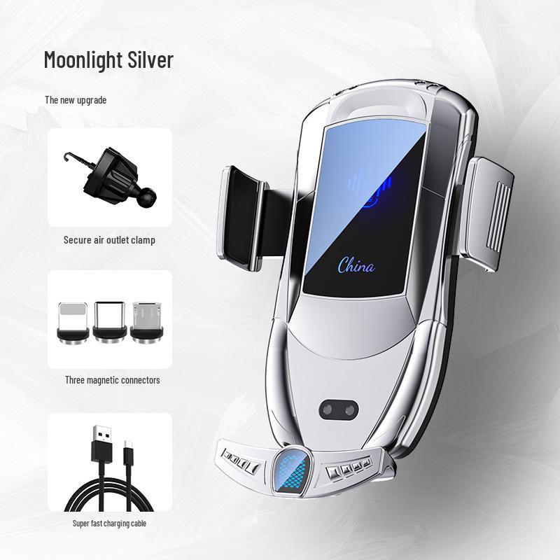 A18 Умный индукционный беспроводной зарядный автомобильный держатель для телефона