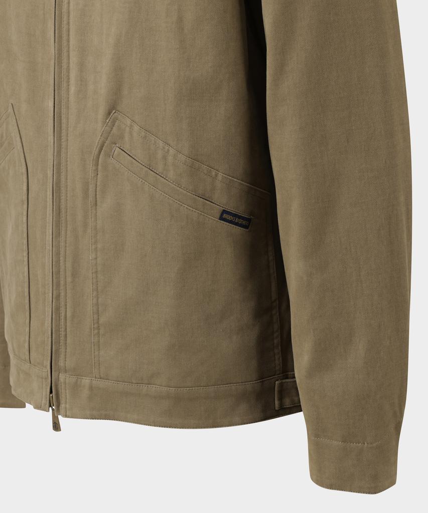 BROOKS BROTHERS [Heritage] Washed Work Jacket (Beige) (Bbopmhg306)