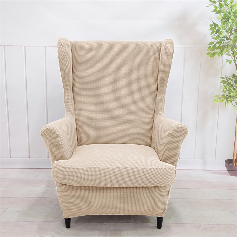 Чехлы на спинку стула из флиса с крылышками, водоотталкивающие эластичные чехлы на кресла с подушками, чехлы для одного дивана