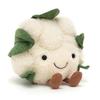 Мягкая игрушка Jellycat Amuse Bull в виде цветной капусты, 8 дюймов — мягкая игрушка в виде овоща — забавная идея для подарка