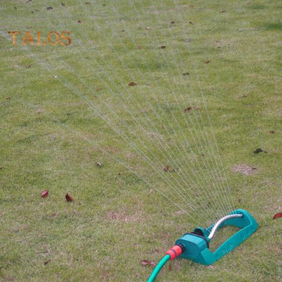 Automatic Lawn Sprinkler 15 Holes Design 4 Modes Adjustable Leak Resistant Simple Installation Garden Yard Water Sprinkler