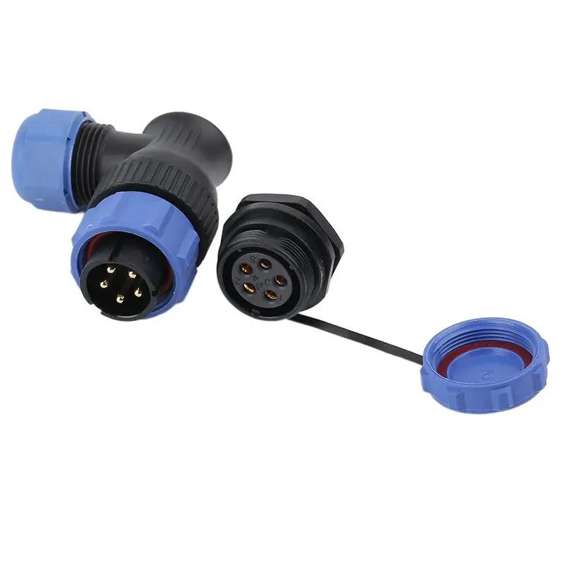 WEIPU SP21 SP2116/P SP2112/S 2 3 4 5 6 7 8 9 12 15-контактный Водонепроницаемый Ip68 Авиационный Разъем Адаптер Питания Адаптер Сигнала Пластик
