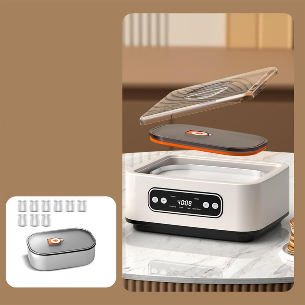 Регулируемая температура йогуртница Полностью автоматическая многофункциональная стальная машина для приготовления рисового вина натто Интеллектуальная машина для ферментации с постоянной температурой