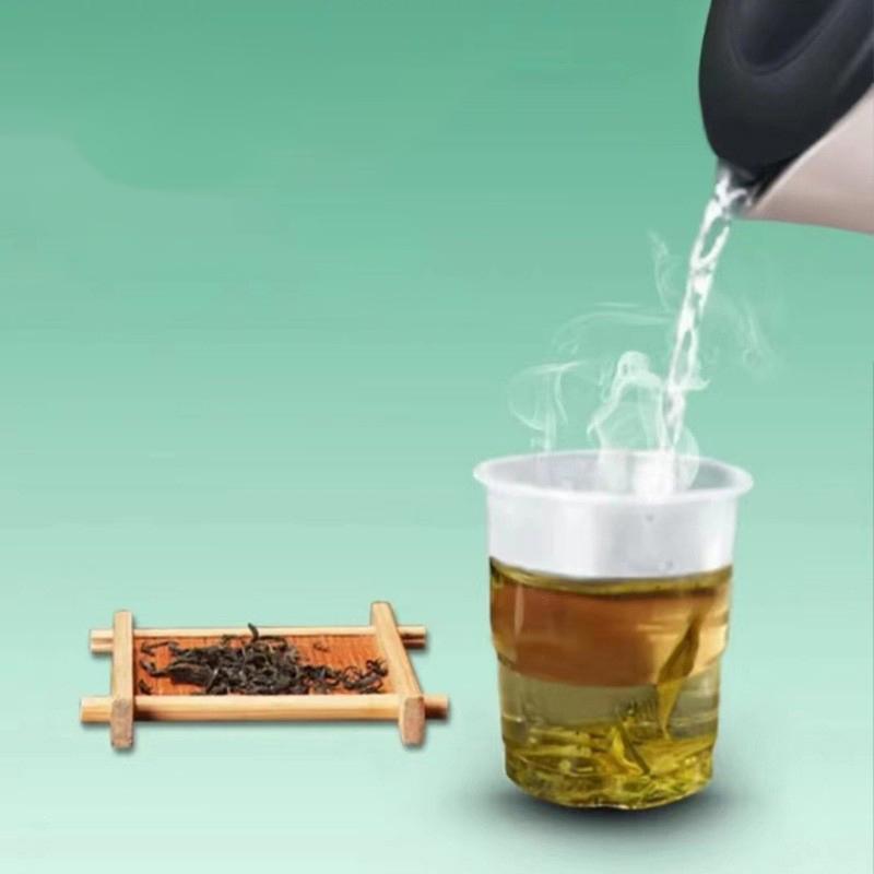 50Pcs Disposable Clear Plastic Cup Outdoor Picnic Birthday Kitchen Party Tableware Party Plastic Cups For Cold Drinks