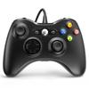 Проводной геймпад для Xbox 360 с двойной вибрацией, Turbo, совместимый с X Box 360/360 Slim и ПК, Windows, джойстик