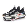 Li Ning Quick Start Saga Текстиль, Синтетическая кожа Амортизация Скользкая Устойчивость к истиранию AYAQ008-1