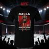 Летняя футболка UFC 2026 с графическим принтом Кайлы Харрисон, женская, спортивная, хлопковая, с коротким рукавом, свободная, для отдыха, фитнеса, унисекс