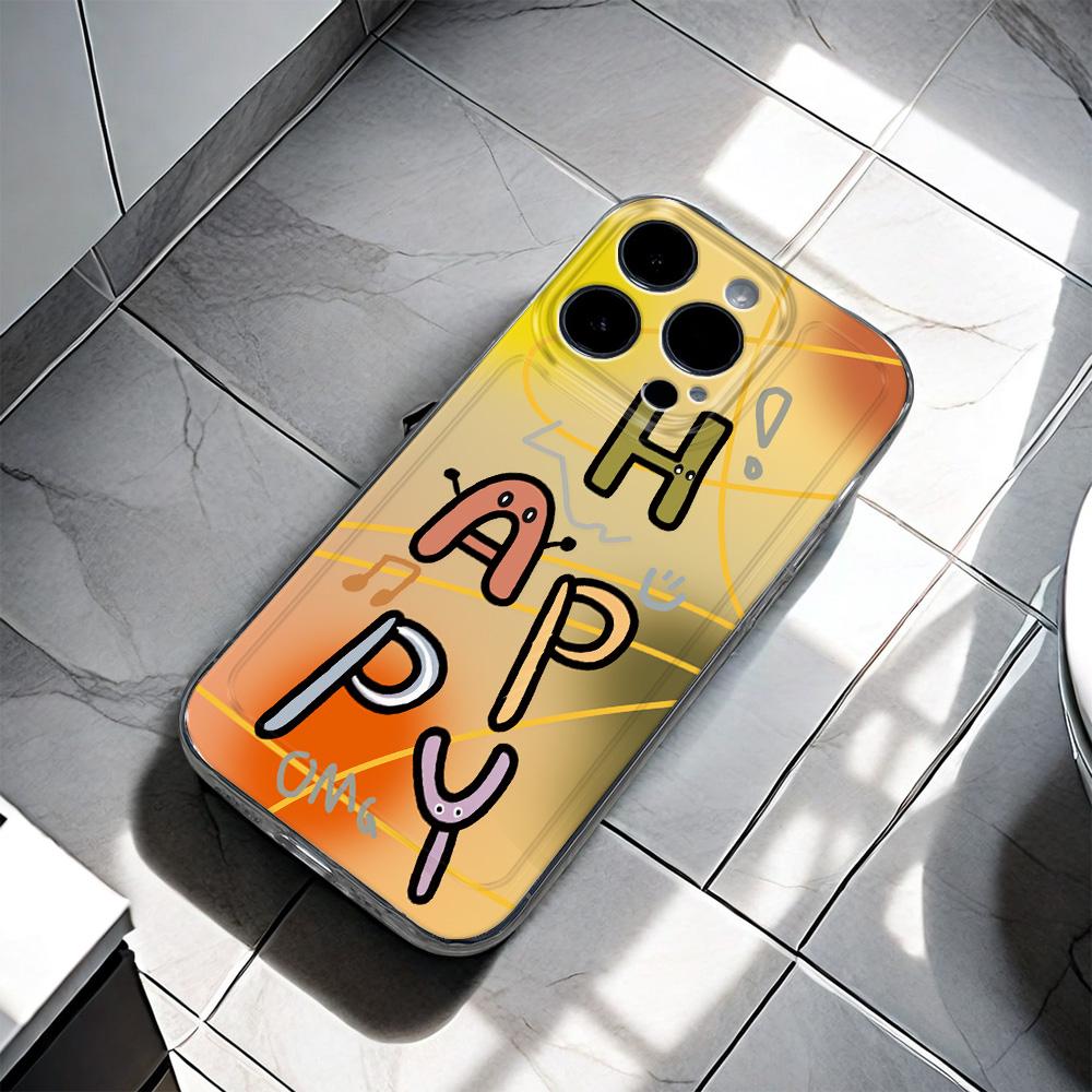 Панда Английский Роскошный Мягкий Чехол для Телефона Для iPhone 15 14 13 12 11 Pro Max X XS Max XR 7 8 Plus SE 2020 Чехол Обложка Funda Coque