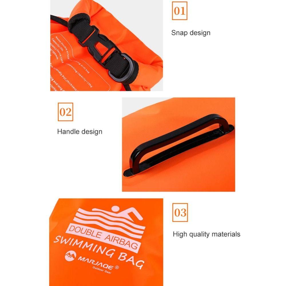 Large Capacity Swimming Waterproof Dry Bag with Belt Swimming Bag  Swimming