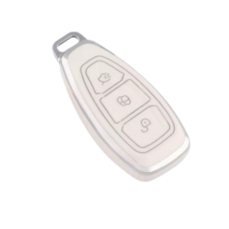 Fashion Car Styling Key Remote Key Fob Case Cover Keychain for Ford Fiesta Focus 3 4 MK3 MK4 Mondeo Ecosport Kuga Focus ST