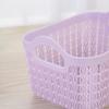 1 шт. полая переносная корзина для хранения кухонная, домашняя, офисная, сложенная вручную, резная, из ротанга, пластиковый органайзер, контейнер