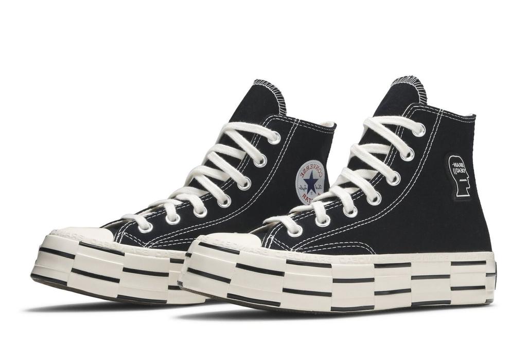 Converse Brain Dead x Chuck 70 High 'Black' Мужские 170549C