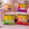 Наволочка Paulaner Spezi Для Дивана Машины Офиса Кафе Мягкая И Удобная Двусторонняя Печать Наволочка