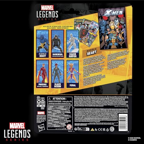 Hasbro Marvel Legends Series Зверь «Astonishing X-Men» Коллекционная 15-сантиметровая фигурка G0813 Оригинал