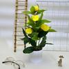 Flower Rose Artificial Flowerpot Green Plant For Wedding Party Prop Decoration