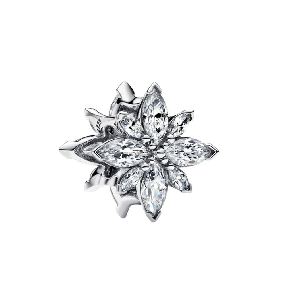 Медь День Святого Валентина Роза Сердца Шарм Бусина Подходит Оригинальный Браслет Для Женщин DIY Изготовление Модной Бижутерии