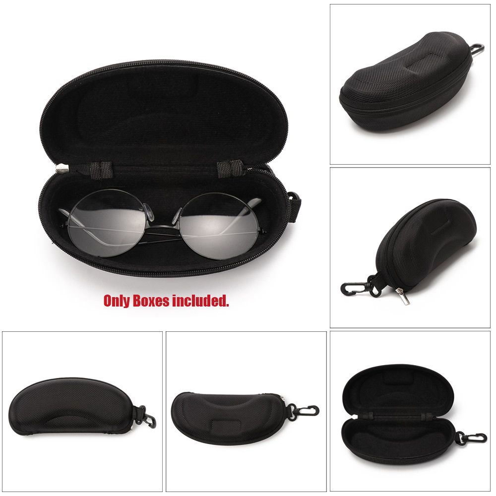 Skiing Goggles EVA Snow Ski Sunglasses Carrying Cases Eyewear Case Glasses Holder Zipper Hard Box