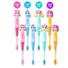 Набор зубных щеток Catch Tiniping Figure из 4 детских зубных щеток, разноцветные, 2 набора, популярный персонаж в Корее