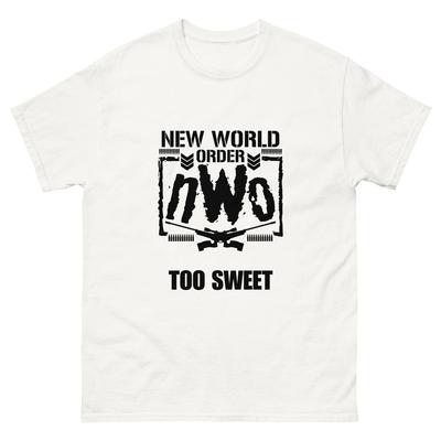 Гибридная футболка nWo/Bullet Club | Классическая футболка для рестлинга унисекс для мужчин и женщин