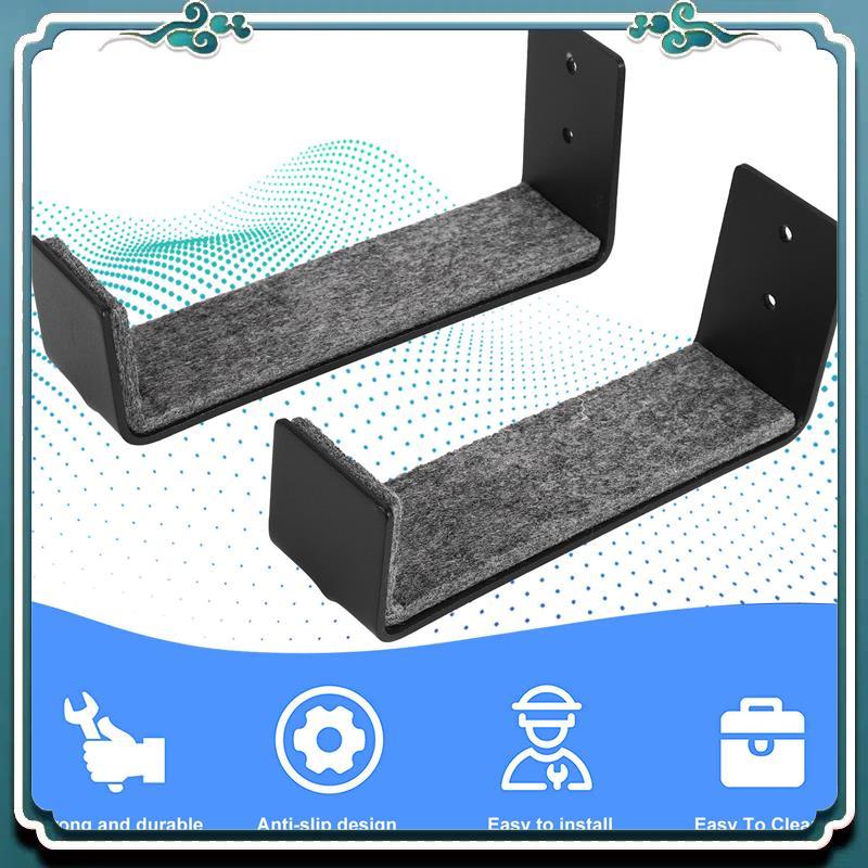 ABTU-1Pair Hot Surfboard SUP Mount Rack,Kayak Boat Wall Rack Black