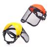 Face Protector Grass Trimmer Helmet With Full Face Garden Helmet Breathable Garden Mask  Lawn Mower