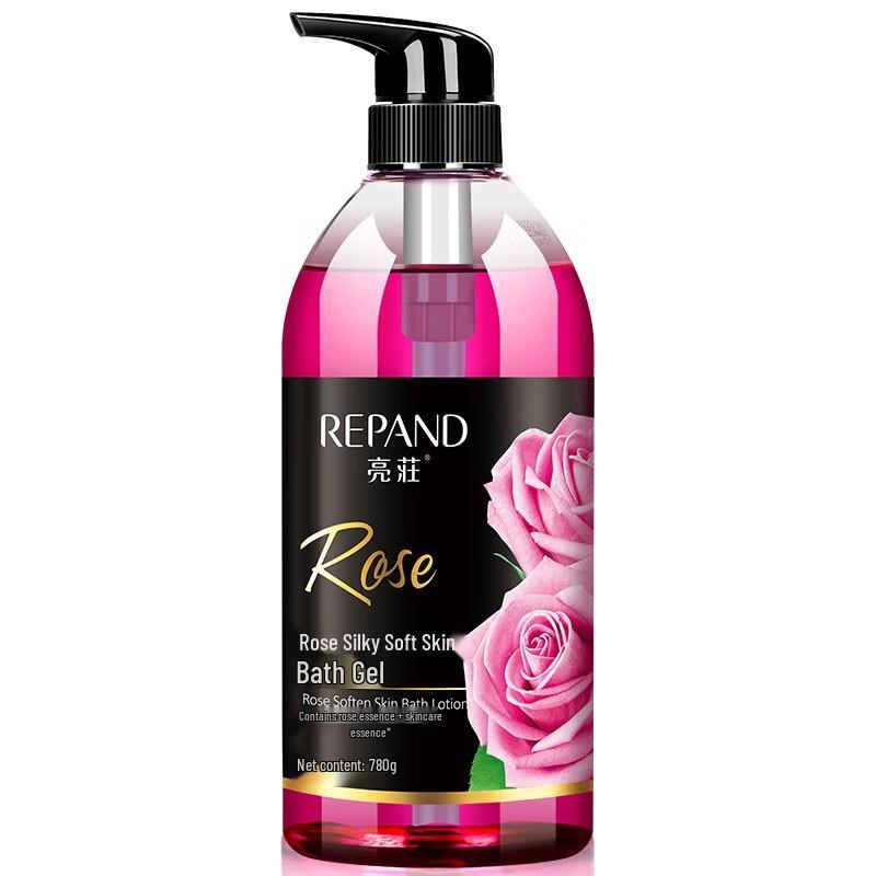 Шелковистый гель для душа Liang Zhuang Rose