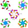 Acrylic Transparent Animal Spinning Fidget Spinner Cute Cartoon Design for Kids Adults Stress Relief Desk Toy Gift