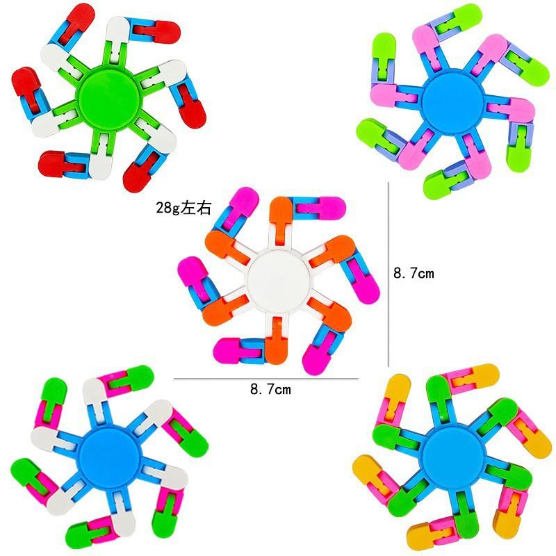 Acrylic Transparent Animal Spinning Fidget Spinner Cute Cartoon Design for Kids Adults Stress Relief Desk Toy Gift
