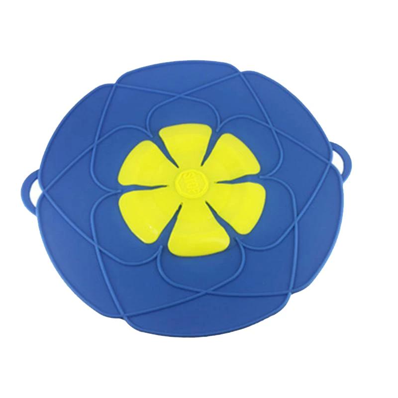 Силиконовая крышка, стопор для пролива, крышка для кастрюли, сковороды, кухонные принадлежности, посуда в форме цветка, кухонные инструменты, кухонные гаджеты, маркер-маркер