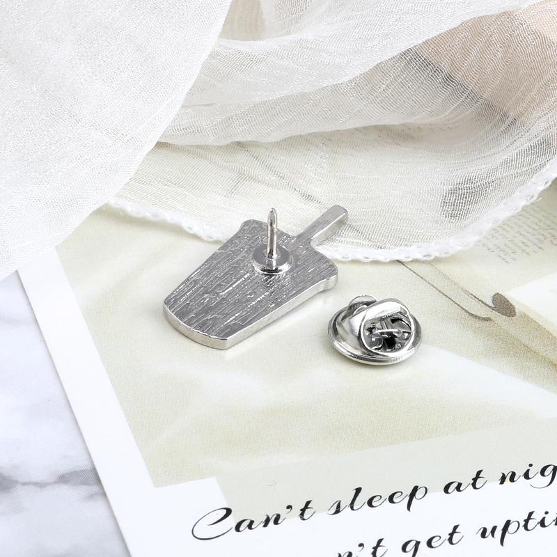 Fashion Coffee Brooches Iced Americano Cup Small Enamel Pins Cute Custom Metal Badge Jewelry Lapel Denim Backpack Pin Icon Gifts